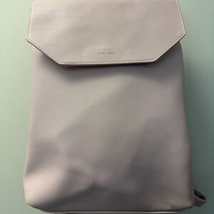 Pixie Mood Valerie II Backpack Blush Vegan Leather Laptop Travel Bag